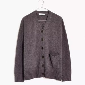 (Re)sourced Cashmere Ex-Boyfriend Cardigan Sweater MADEWELL